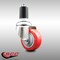 Service Caster 3 Inch 316SS Red Polyurethane Wheel Swivel 1-1/2 Inch Expanding Stem Caster SCC-SS316EX20S314-PPUB-RED-112 - alternate 4